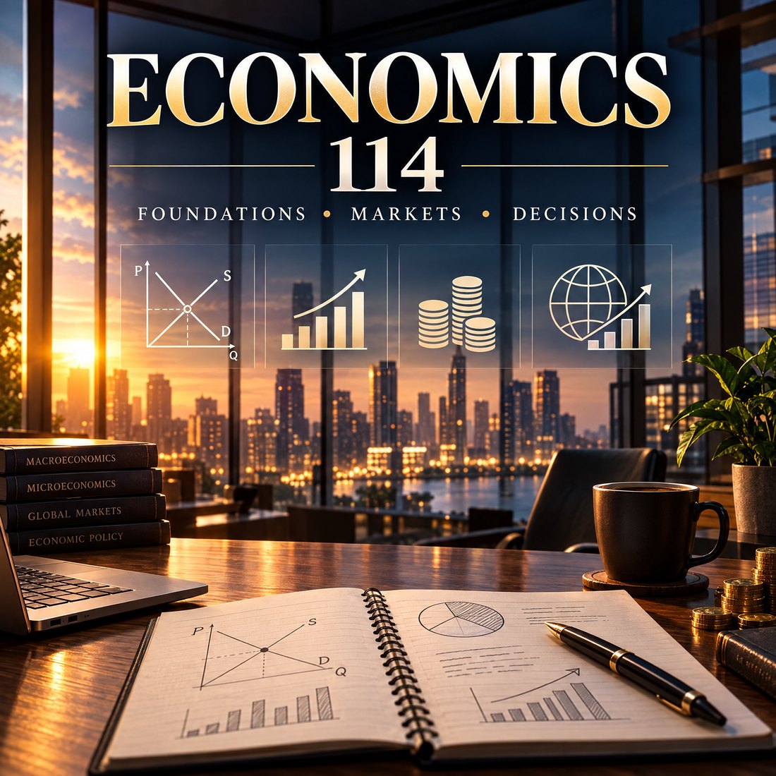 Economics 114 study notes cover